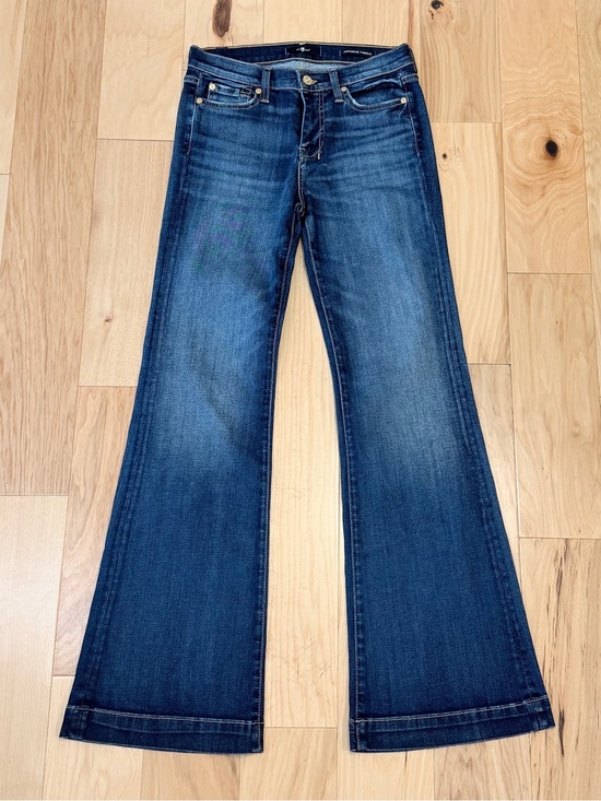 7 For All Mankind Denim - LIKE NEW 7 For All Mankind Women’s Tailorless Dojo Denim Japanese Fabric Jeans